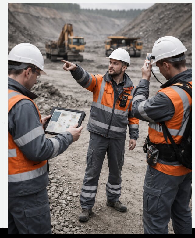 Система контроля персонала для горнодобывающей отрасли в Россоши