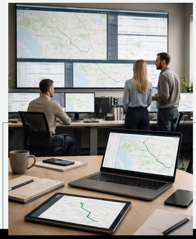 Трекинг грузов и Fleet Management, мониторинг автопарка в Россоши