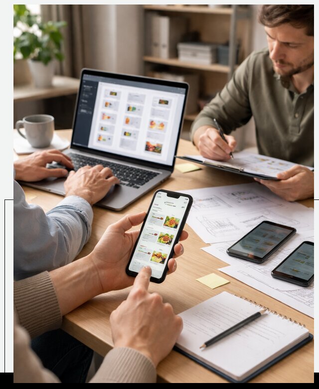 Разработка мобильного приложения торговой сети в Россоши