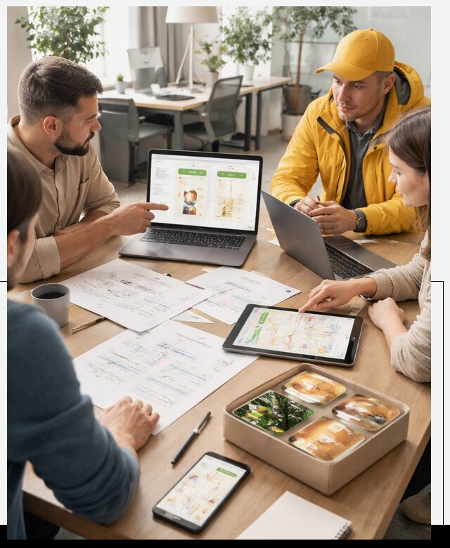 Разработка агрегатора доставки еды в Россоши от 15554 р., АвикейРсс